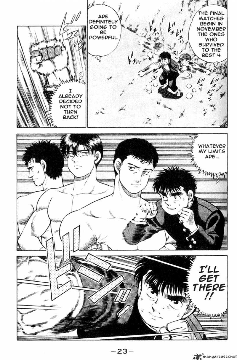 Hajime no Ippo: Fighting Spirit, Chapter 52 image 22